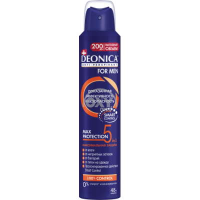 product-Антиперспирант DEONICA for men max protection 200 мл